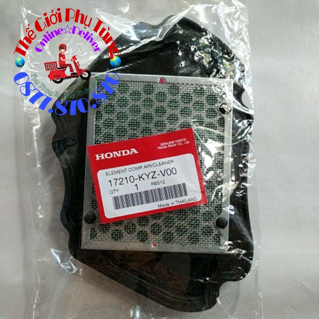 Lọc gió Future 125  zin Honda Thái Lan - 17210-KYZ-V00