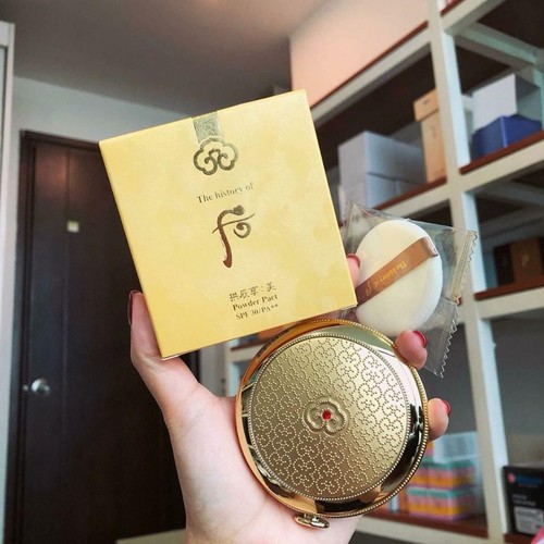 [Chính Hãng] Phấn Phủ Whoo Vàng Siêu Mịn Whoo Mi Two Way Pact & Whoo Mi Powder Pact 15g | BigBuy360 - bigbuy360.vn