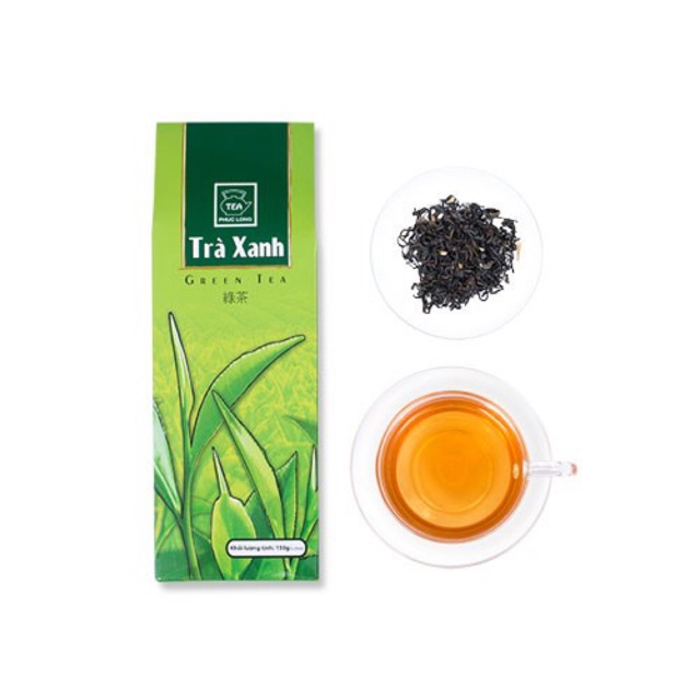 Trà Xanh Hộp Giấy Phúc Long 150g