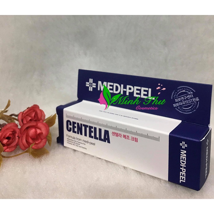 Kem Centella Mezzo Cream Medi Peel - Giảm mụn chiết xuất rau má