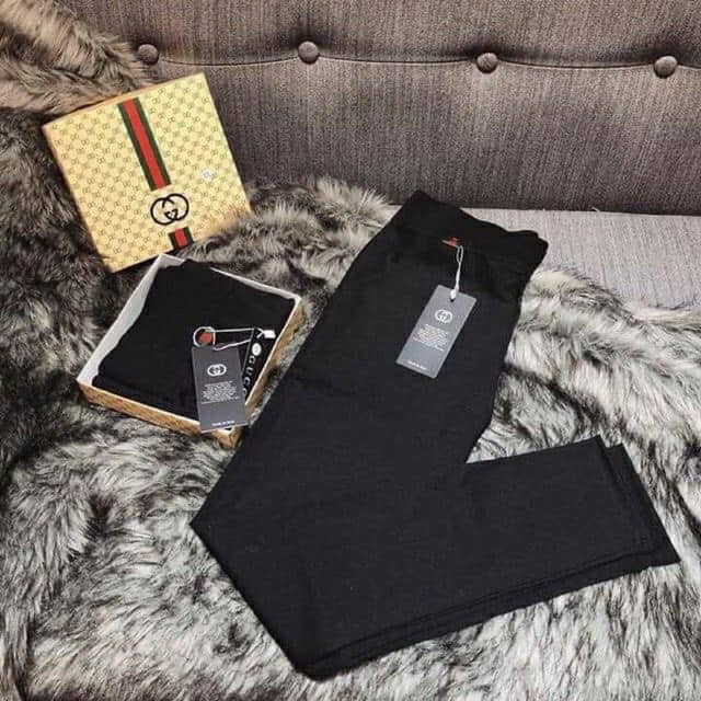 Quần Legging Cặp Cao Chữ Đỏ