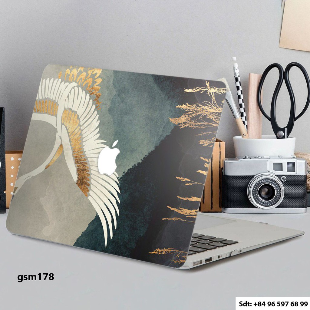 [Mã ELFLASH5 giảm 20K đơn 50K] Skin dán Macbook Pro hình sơn mài (chọn mẫu và mã máy trong phân loại)