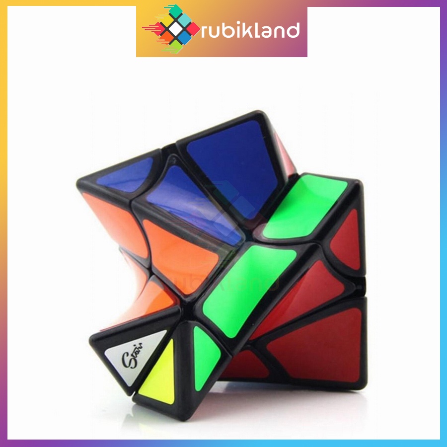 Rubik Biến Thể QiYi Twisty Skewb MoFangGe Skewb Rubic Đồ Chơi Trí Tuệ Trẻ Em