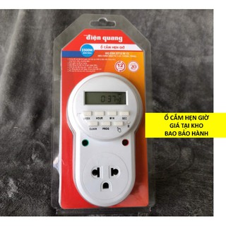 Ổ cắm hẹn giờ ĐQ ESK - 3 MẪU LỰA CHỌN