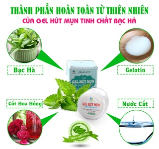 Gel lột mụn bạc hà