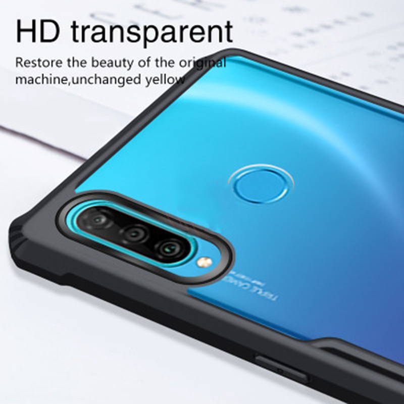 Ốp Lưng Trong Suốt Chống Sốc Cho Huawei P30 Lite Nova 4e 7i Honor 20s P30