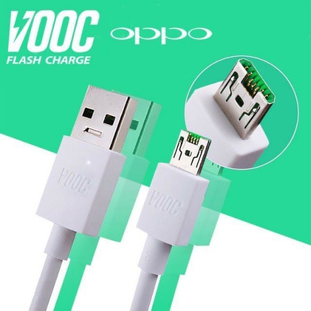 Cáp sạc nhanh Type C Vooc oppo chính hãng (4A)