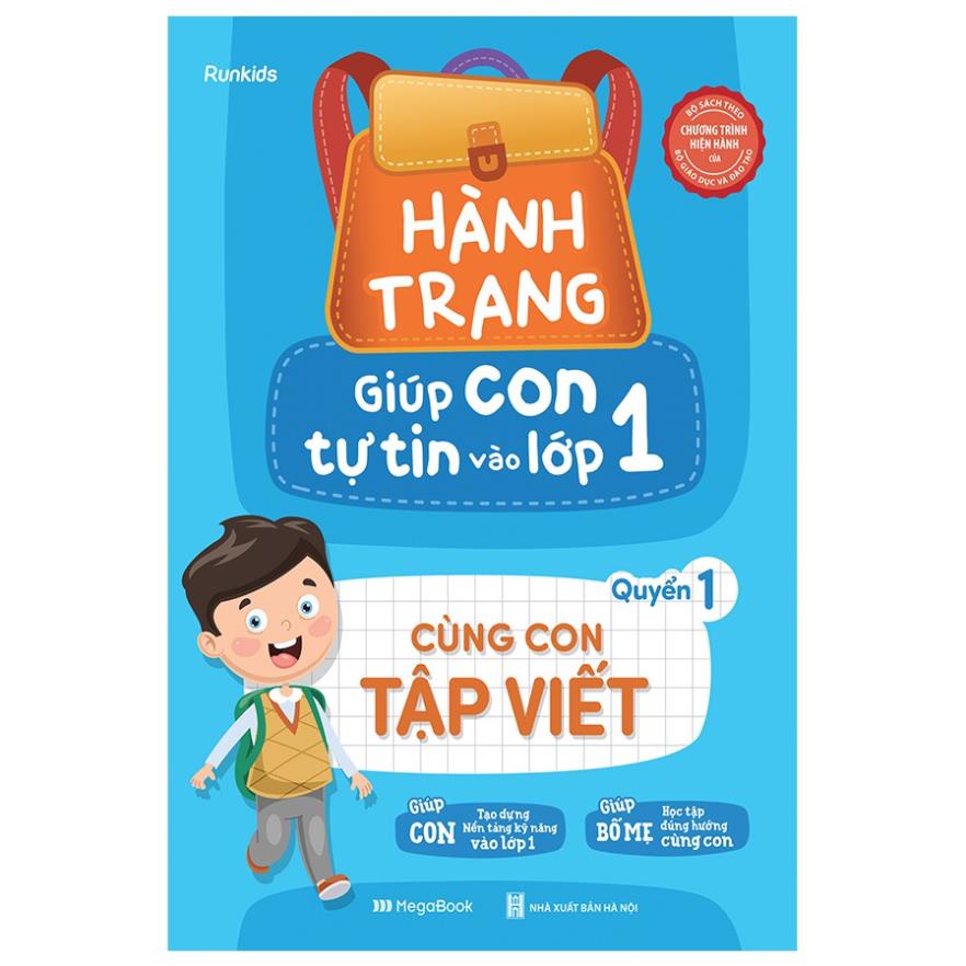 Sách Combo 4 cuốn Hành trang giúp con tự tin vào lớp 1