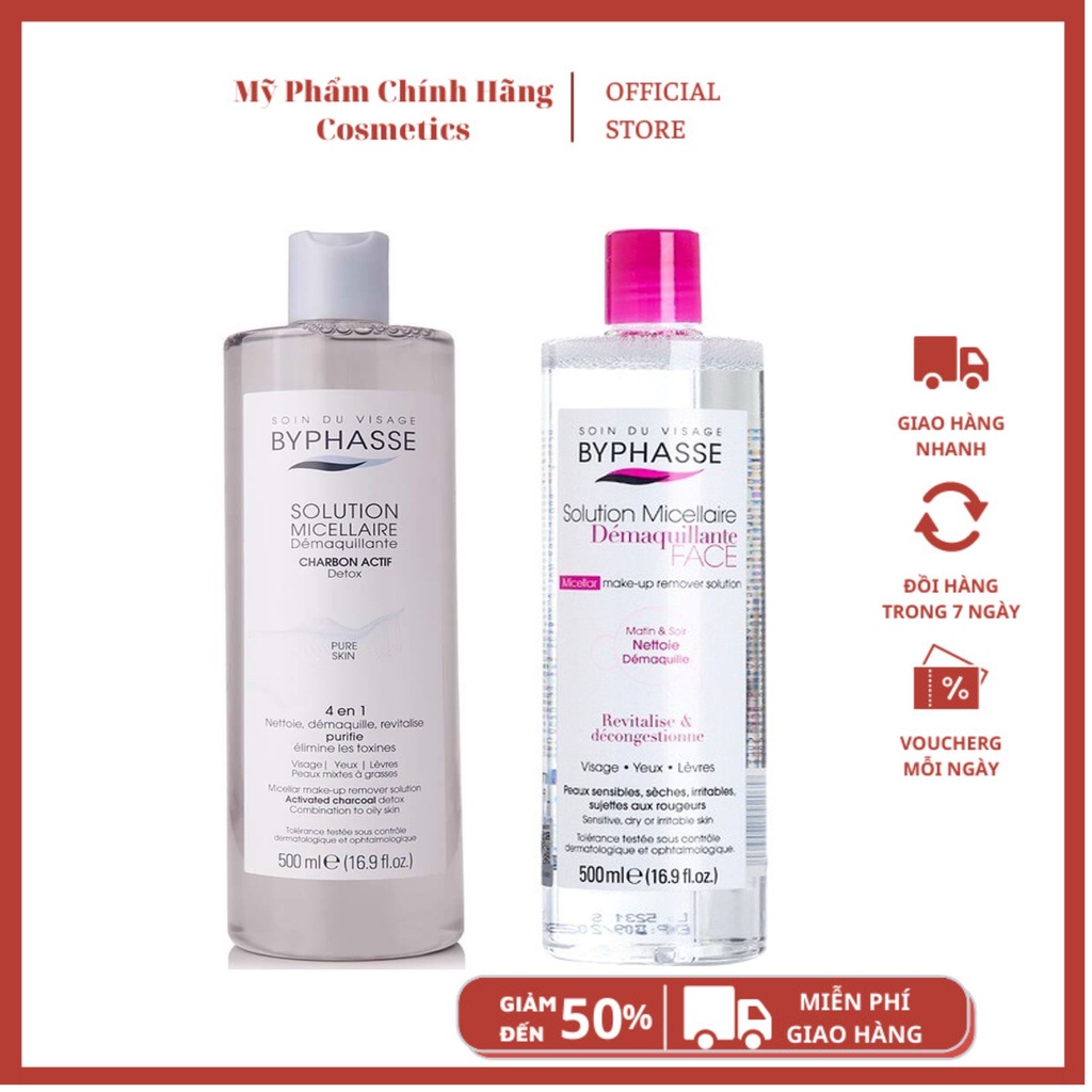 NƯỚC TẨY TRANG Byphasse Micellaire Face 500ml