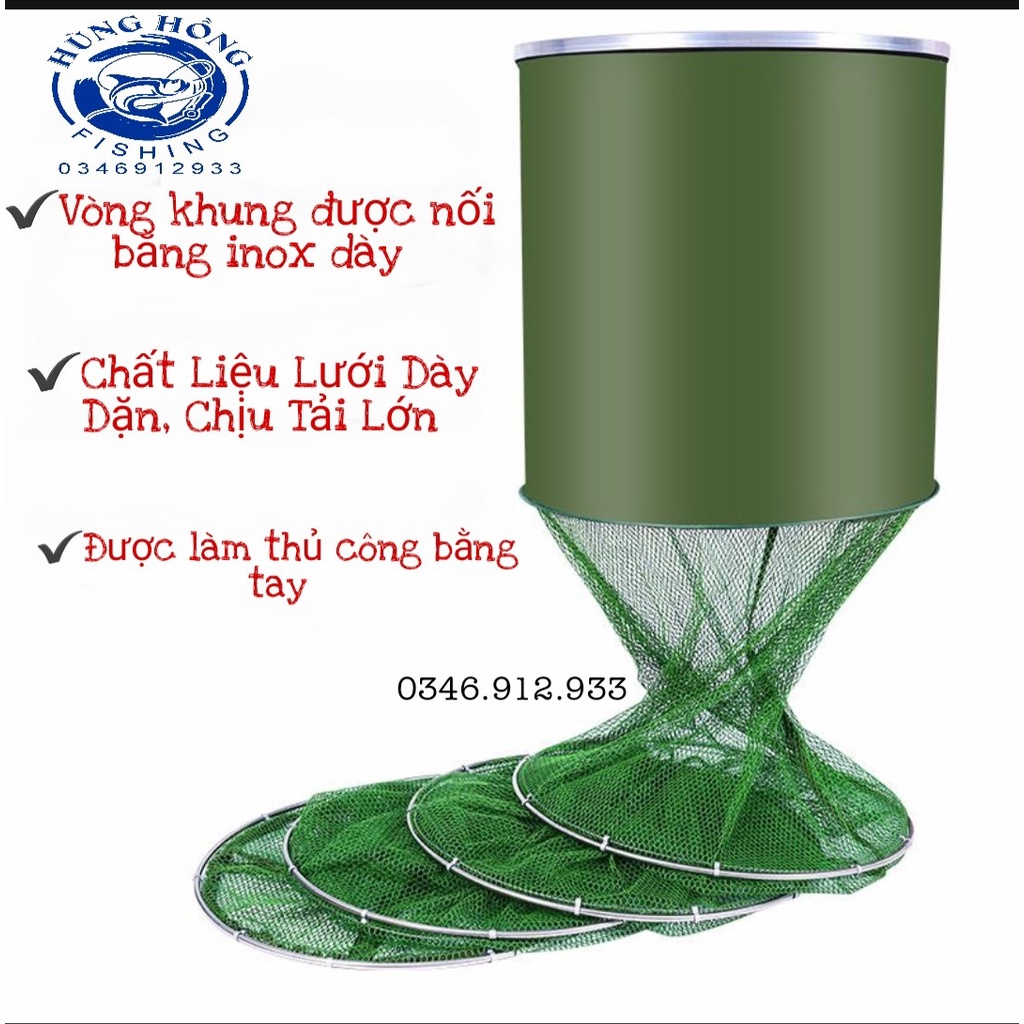 Rọng Đựng Cá Câu Đài Daiwa - Rọng Đựng Cá 40cm , Rọng Đựng Cá 45cm