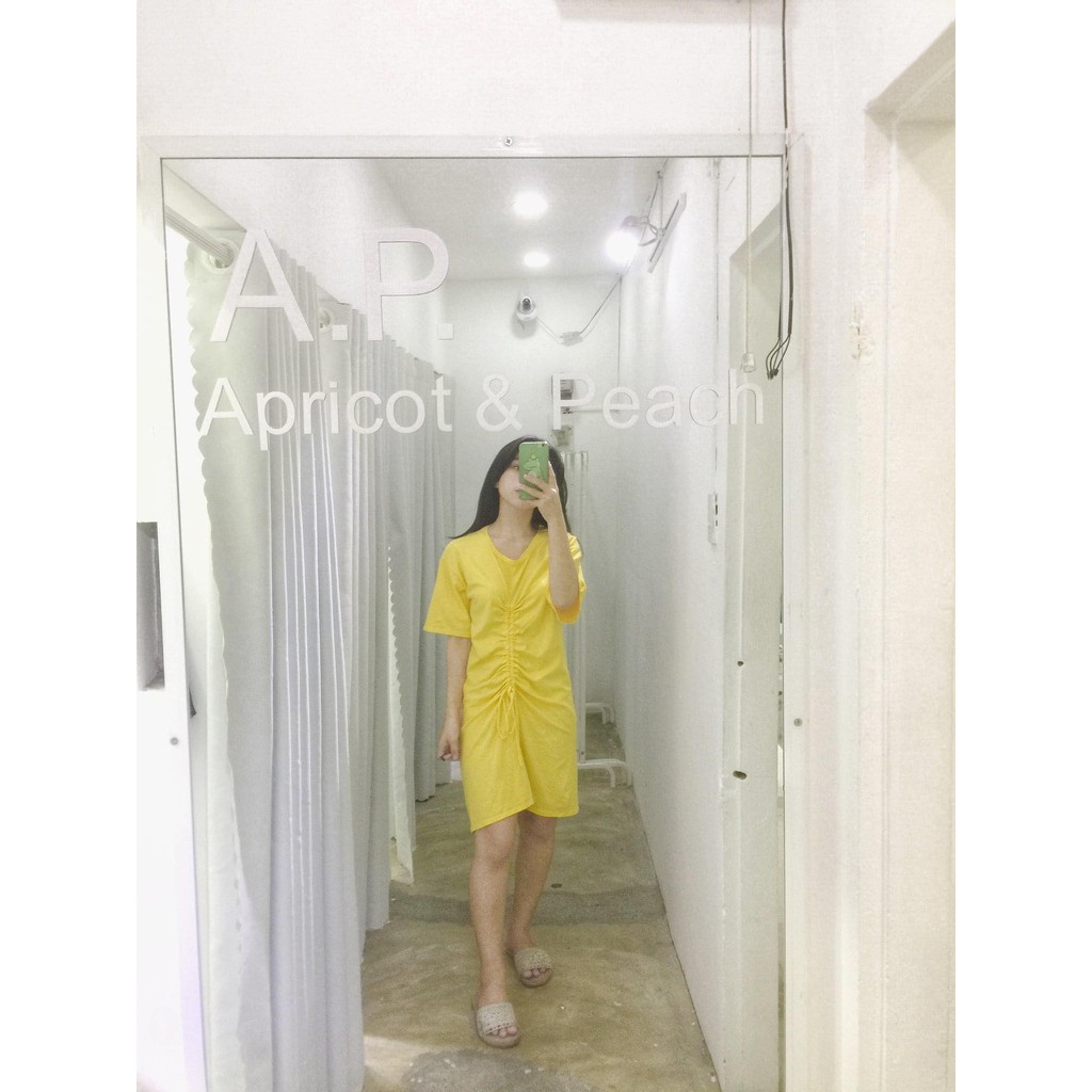 váy vàng A.P Studio