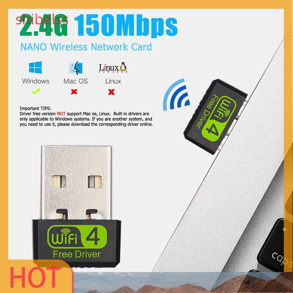 Usb Thu Phát Wifi Shibelsss 150mbps Thẻ