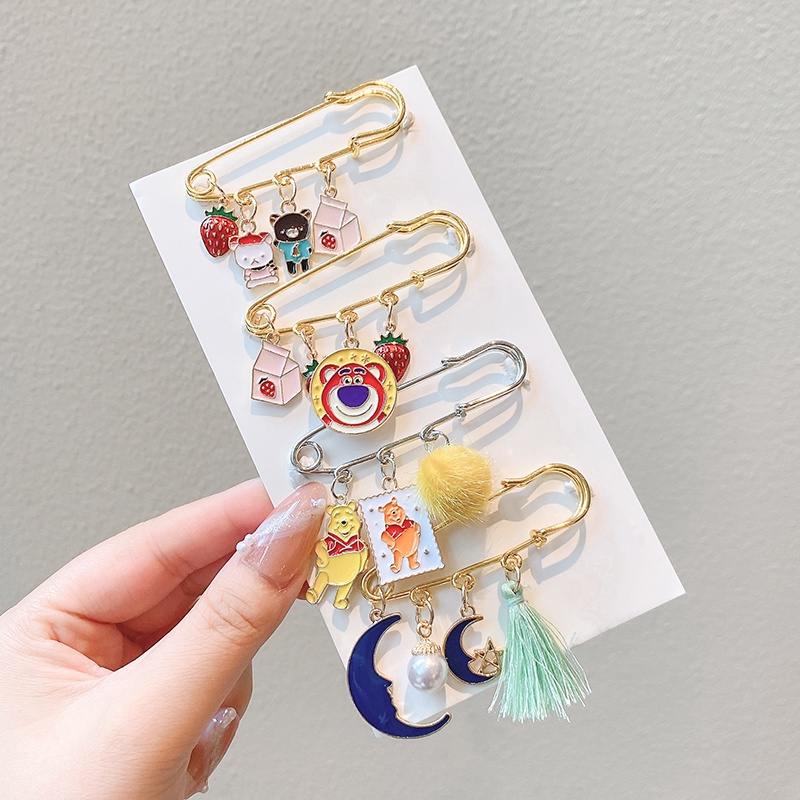 Ghim cài áo kiểu dáng Nhật Bản độc đáo dễ thương