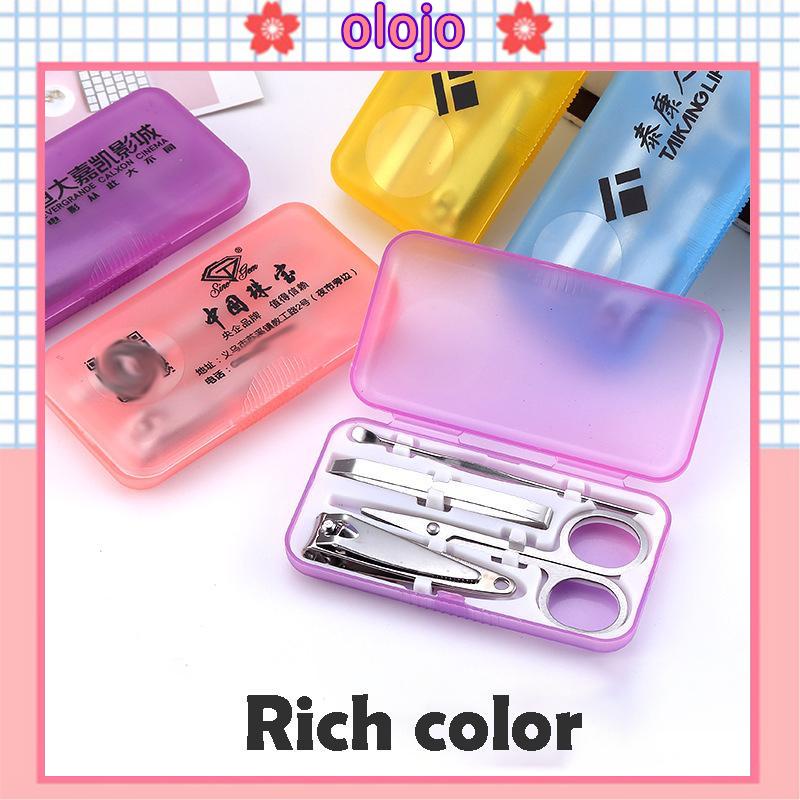 ⚜️Bộ dụng cụ cắt móng tay làm đẹp 4 món - Bộ cắt móng tay tiện dụng