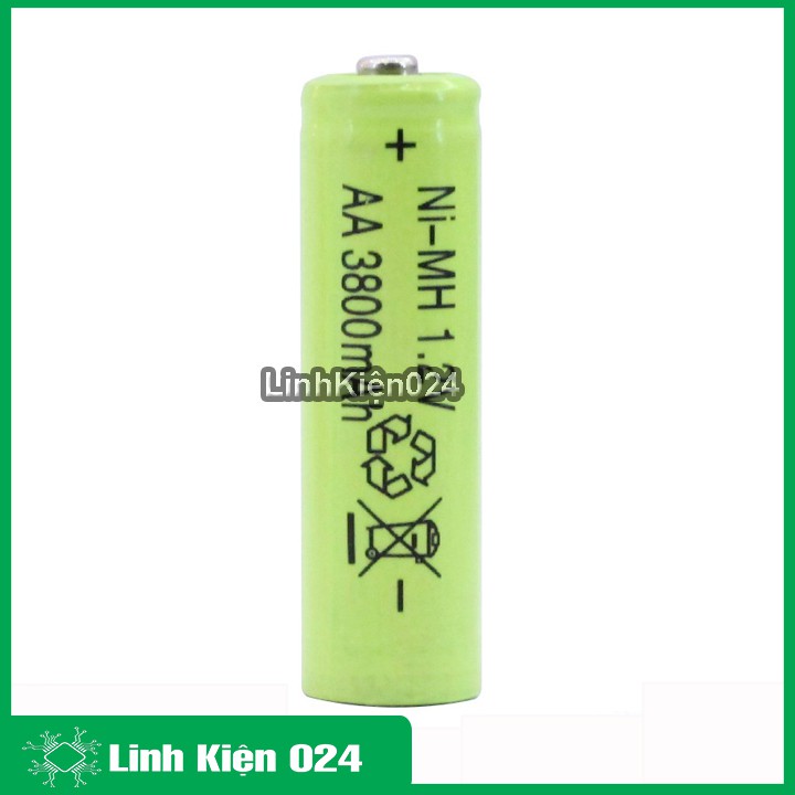 Pin Sạc Ni-MH AA 1.2V 3800mA