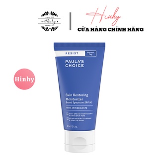 Kem chống nắng paula's choice resist skin restoring moisturizer spf 50 60ml 9709