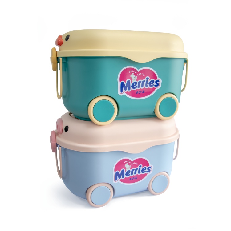 Quà tặng không bán - Thùng đồ chơi Merries