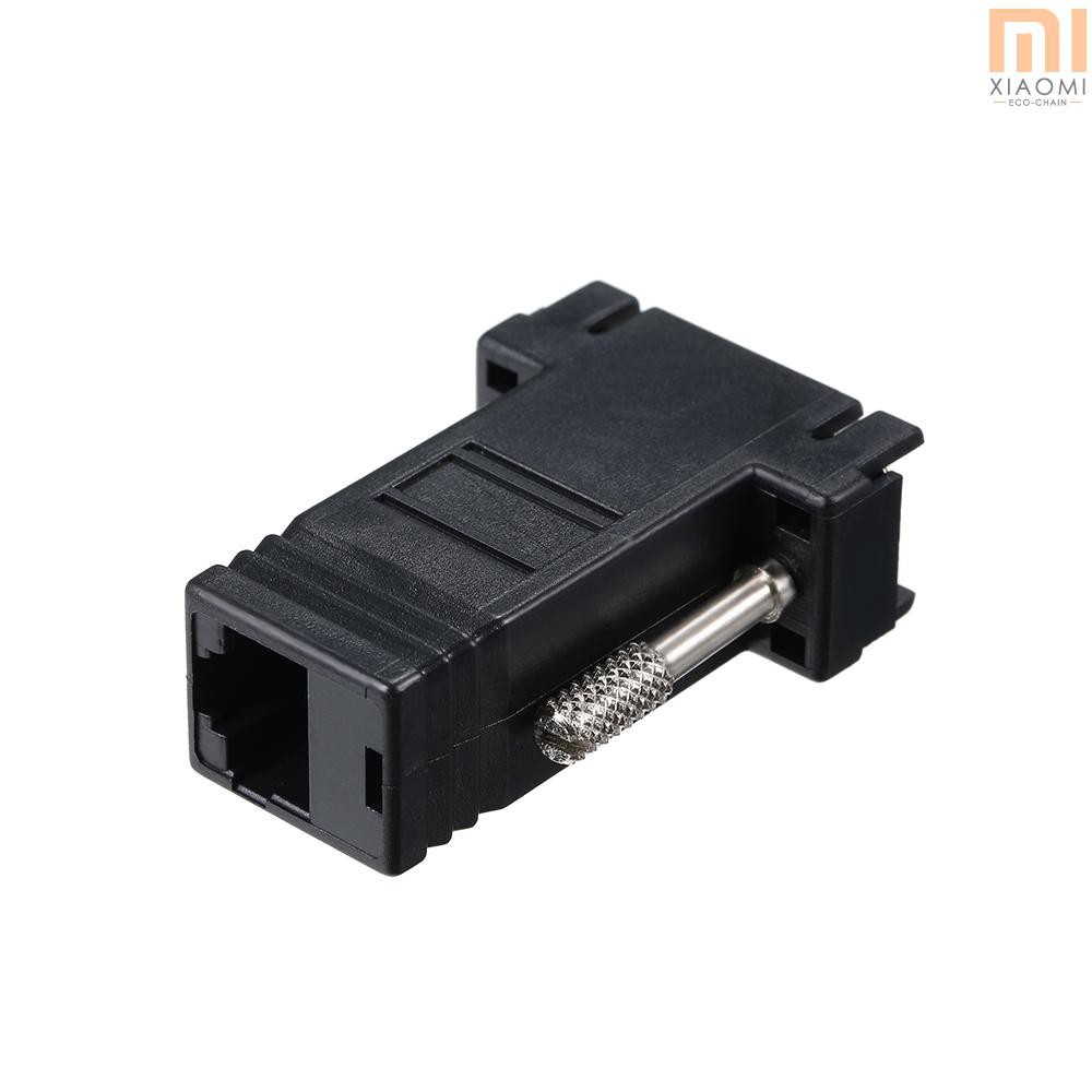 Bộ 2 Đầu Chuyển Vga Sang Rj45 Female Sang Lan Cat5 Cat5E Rj45 Ethernet