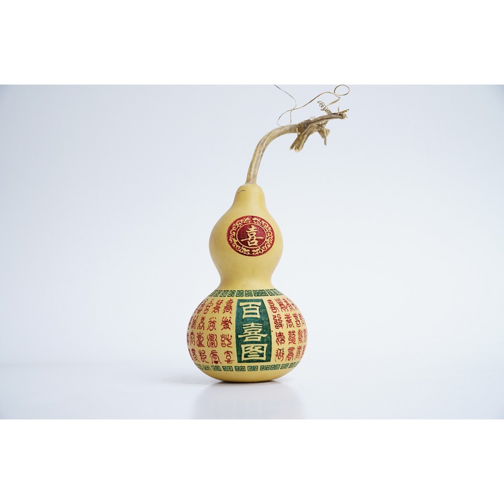 Bầu hồ lô phong thủy khắc kinh chú Phật nguyên cuống bình an | BigBuy360 - bigbuy360.vn