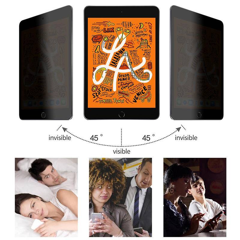 Kính Cường Lực Chống Nhìn Trộm HD Cho iPad Pro 11 12.9 2018 2020 2021 Air 5 4 3 2 9 8 7 6 10.2 9.7 Mini 6 5 4 3 2 8.3 7.9
