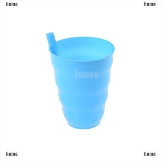 Bình Nước Có Ống Hút Thiết Kế Dễ Thương
