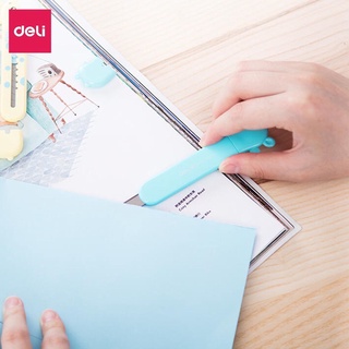 Dao Rọc, Cắt Giấy Mini Deli Tiện Dụng
