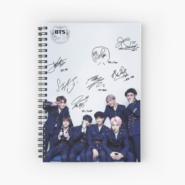 Sổ lò xo nhóm nhạc BTS cực đẹp nhiều mẫu mã giá tốt