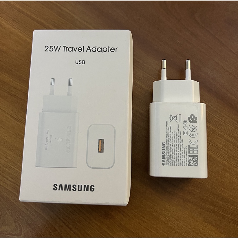 Củ Sạc Nhanh Samsung S21 Công Suất 25W / Bộ Sạc Điện Thoại Samsung S21 Chính Hãng - Bảo Hành 6 Tháng