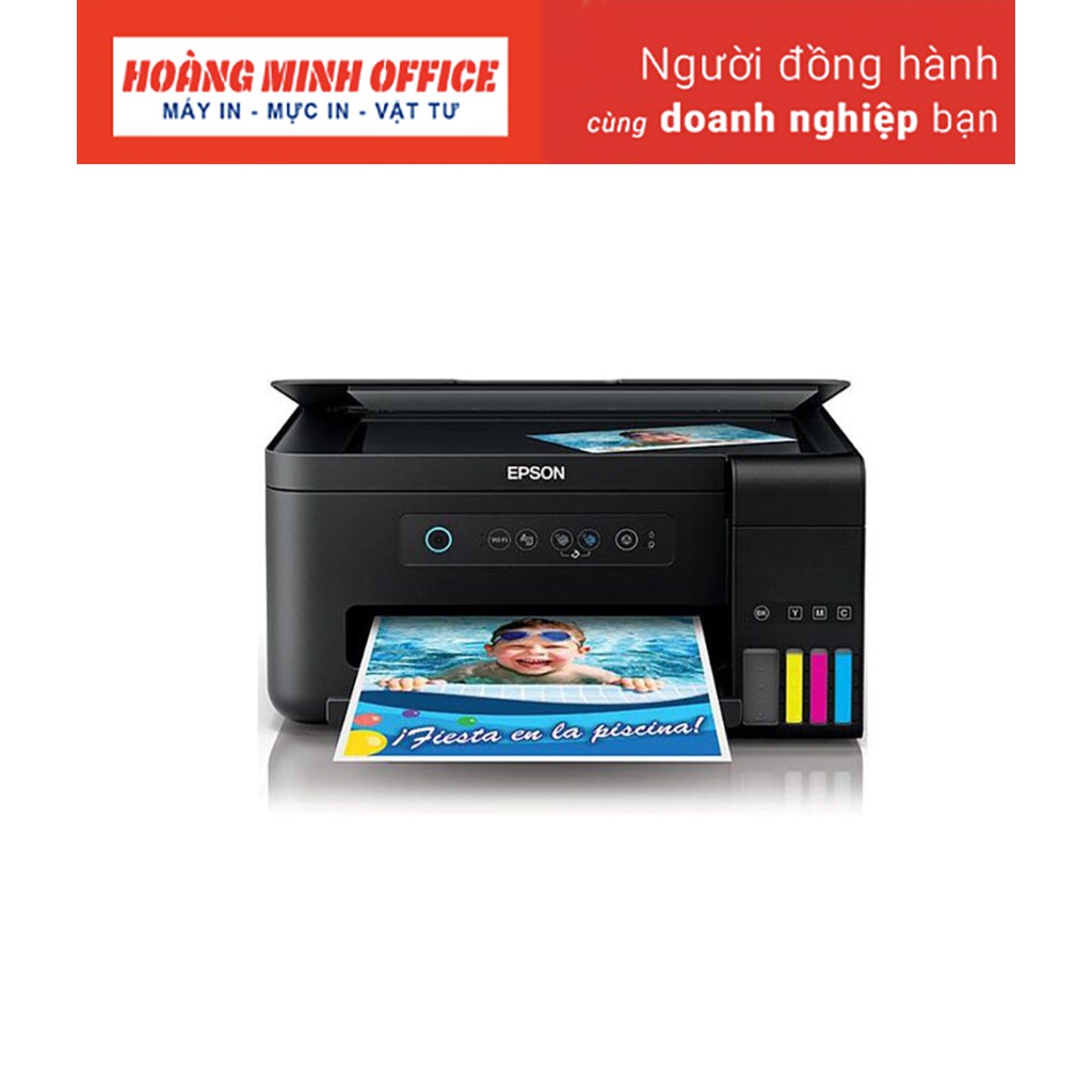 Máy in màu đa năng Epson L4150 (In/ Copy/ Scan + WiFi)
