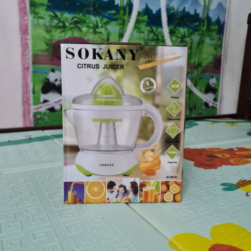 Máy vắt cam SOKANY máy ép nước cam cắm điện có dung tích 700ml