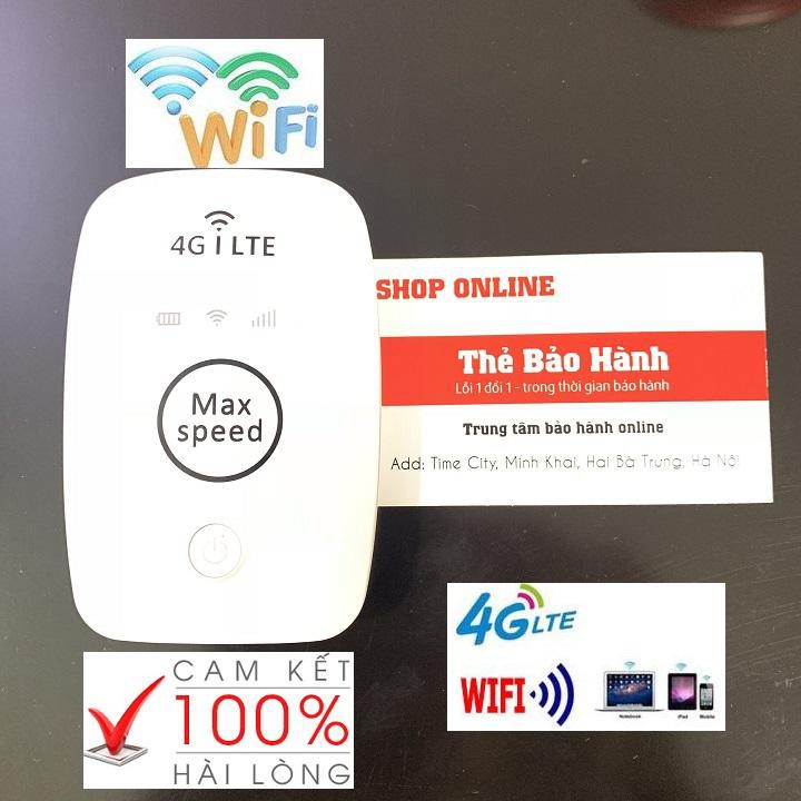 Router Phát Wifi MIFI Router - Wifi Nâng Cấp - Router MAX SPEED Wifi 4G LTE