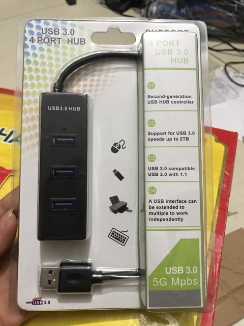 Bộ chia usb 4 cổng usb 3.0 loại tôt