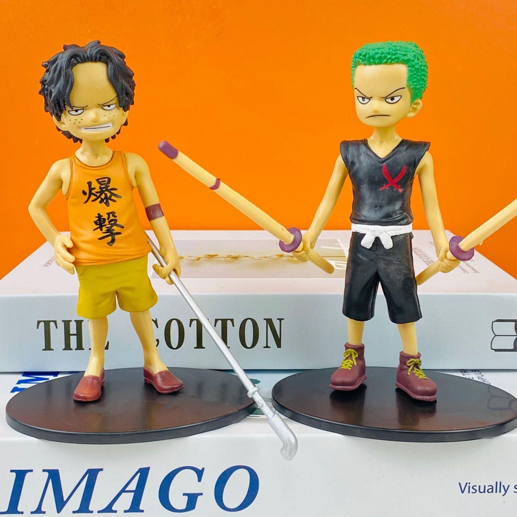 SUSANS Đồ trang trí Nhân Vật Sabo Monkey D Luffy Trong Phim Hoạt Hình One Piece Bằng PVC