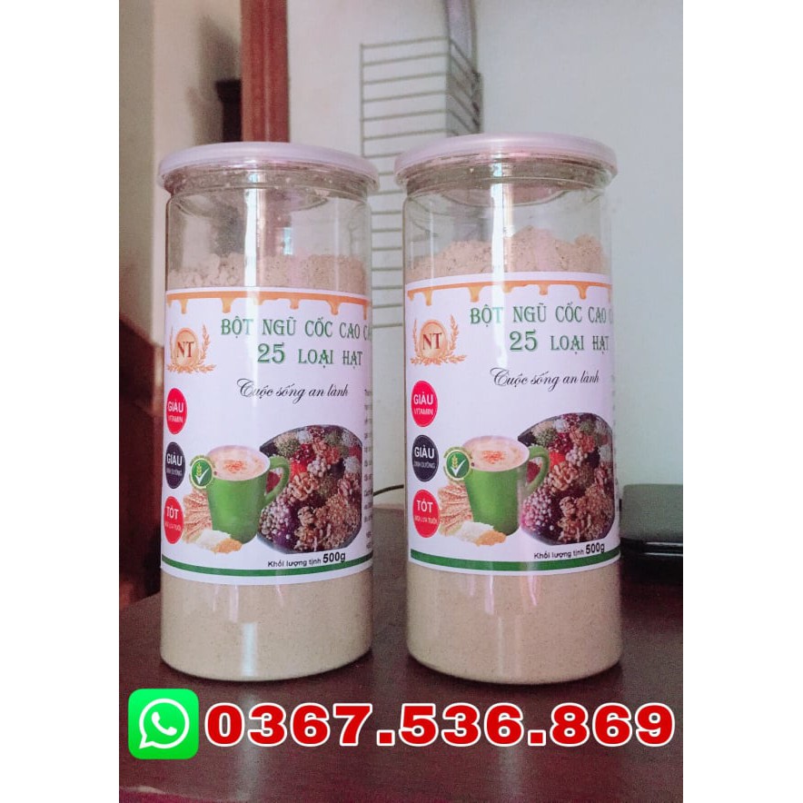 1kg Bột ngũ cốc dinh dưỡng 25 loại hạt