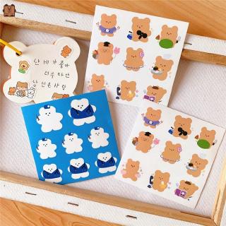Sticker Dán Trang Trí Lều Hình Gấu superlala Instagram