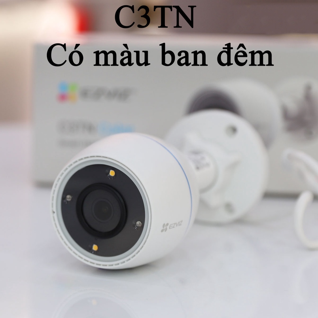 Camera Wifi EZVIZ ngoài trời C8W/H8C/C3TN - Siêu nét 4MP/2MP Mắt kép xoay 360 - Hàng chính hãng