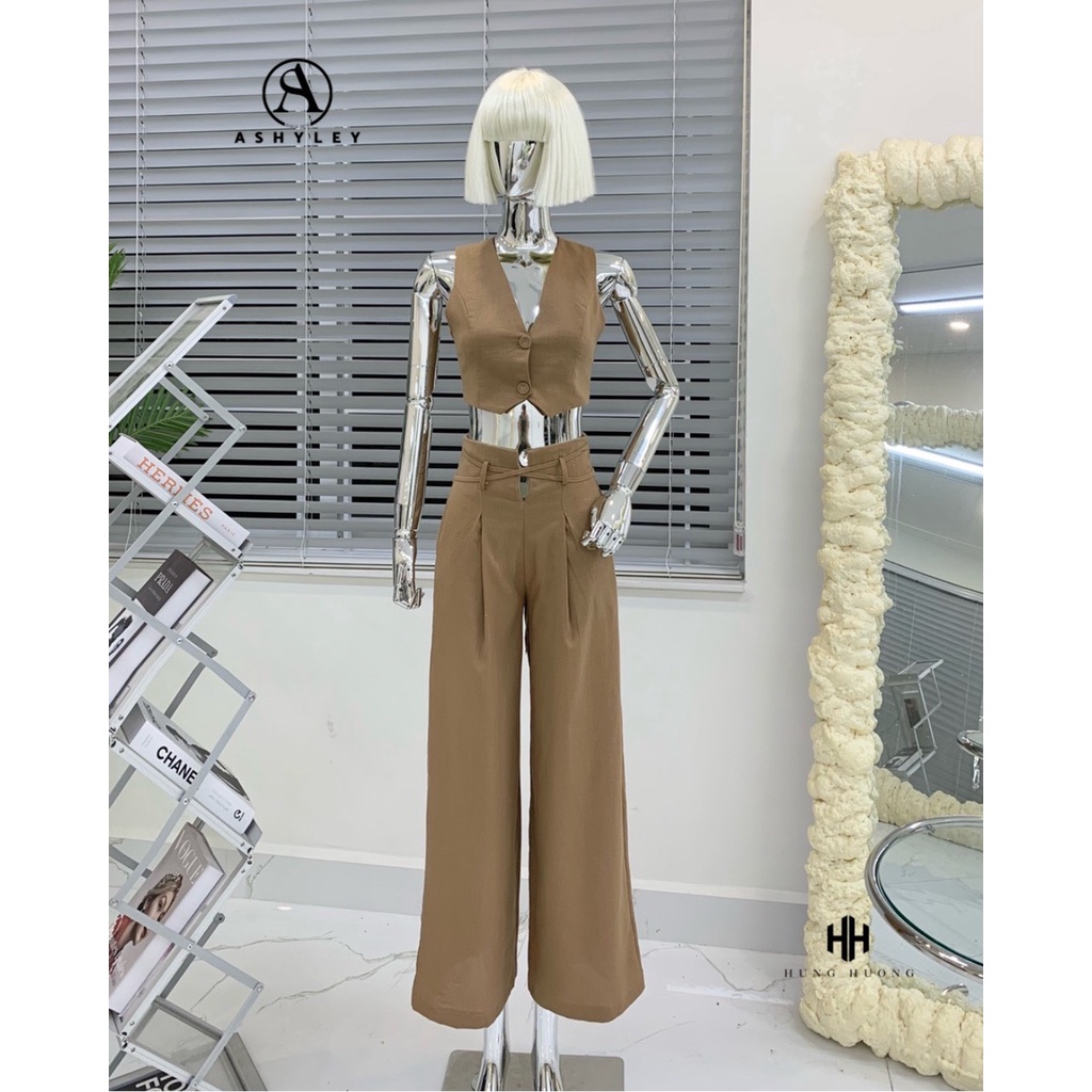 SET ÁO VEST GILE QUẦN XUÔNG BELT DÀI HOT HIT