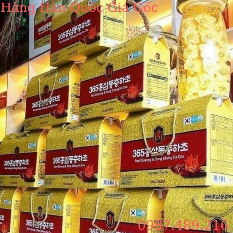 Nước đông trùng hạ thảo 365 Hasusam Hàn Quốc