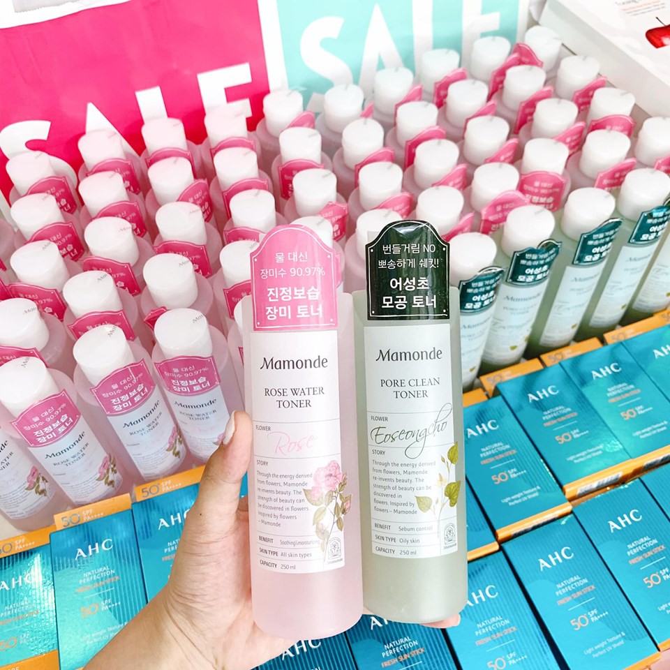 [Sẵn Hàng ] Nước Hoa Hồng Diếp Cá Mamonde Toner 250ML