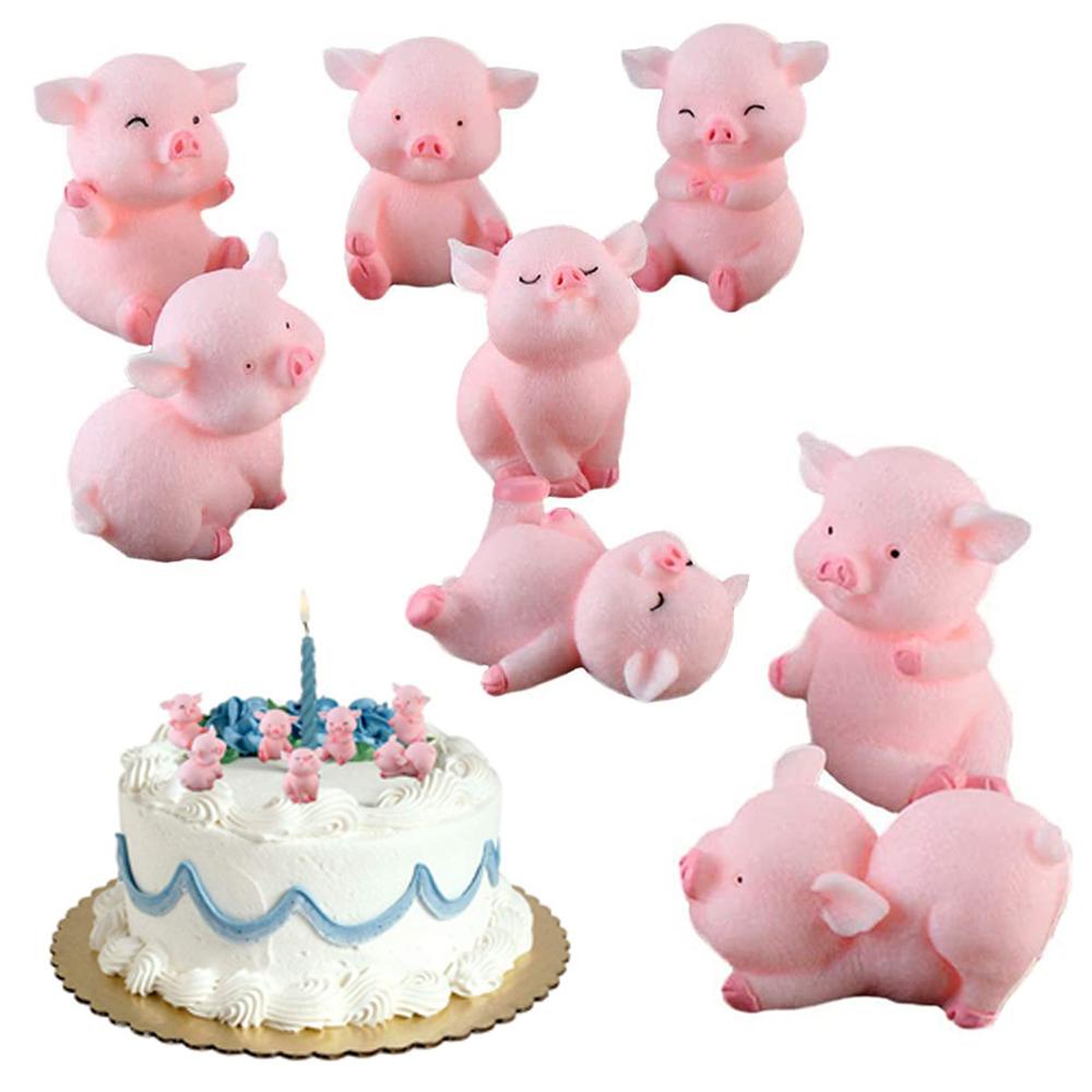 Đồ trang trí Chú Heo Mini Dễ Thương Dùng Trang Trí Nhà Búp Bê