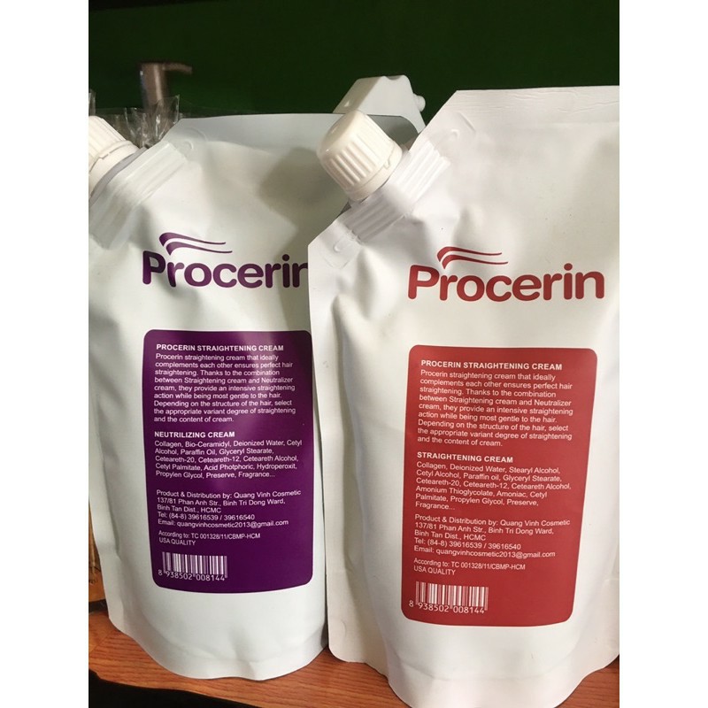 KEM DUỖI TÚI COLLAGEN PROCERIN 500ML SỐ 1+ SỐ 2