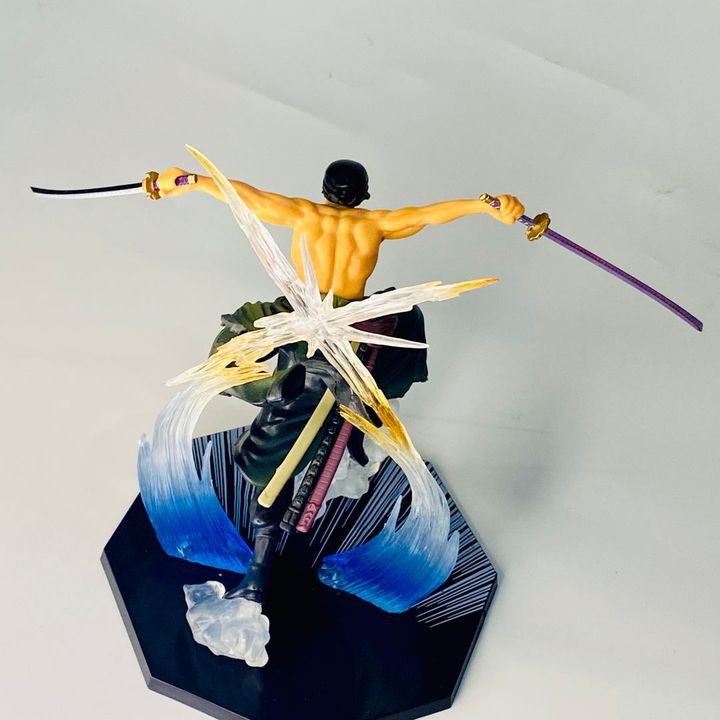 Mô Hình Nhân vật Zoro Tam Kiếm One Piece Chất Liệu Cao Cấp Full Hiệu Ứng Haki - Phiên Bản Đặc Biệt - Mô Hình Figure