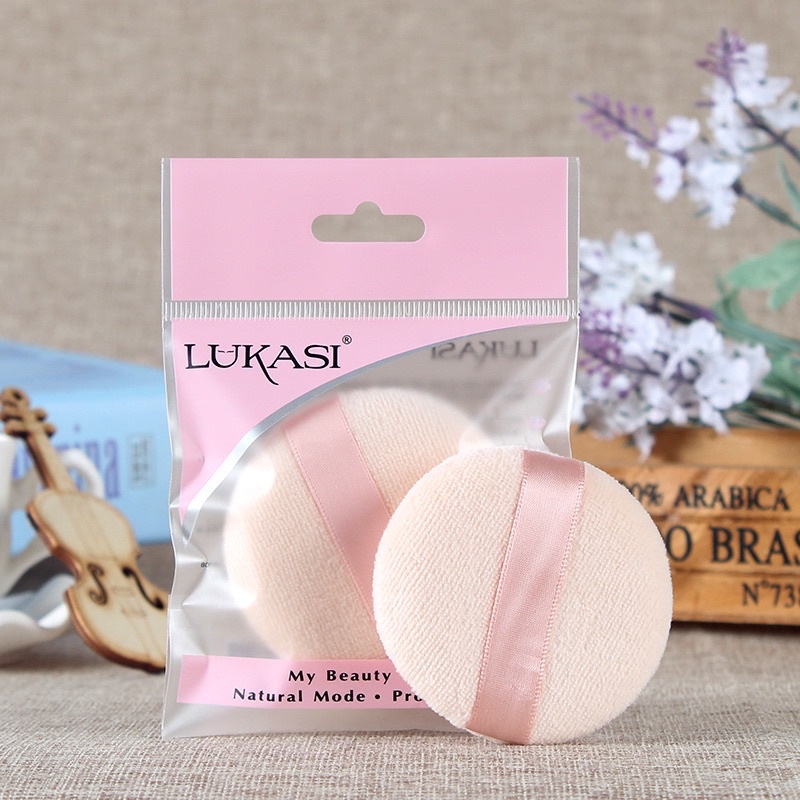 Bông dặm phấn Maycreate Lameila Lukasi Powder Puff cotton đường kính 6cm