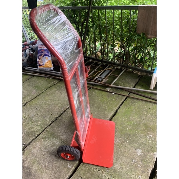 Xe đẩy hàng 2 bánh tải trọng 200kg màu đỏ