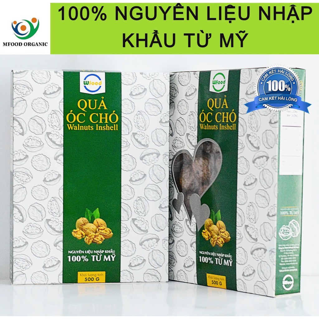 500 GRAM Hạt Óc Chó Vàng Mỹ (NGUYÊN HẠT SẤY CHÍN)