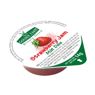 Mứt Dâu Golden Farm (14g x 20)