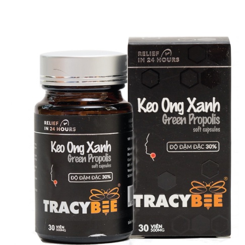 KEO ONG XANH BRAZIL DẠNG VIÊN HỖ TRỢ TRỊ VIÊM HỌNG, HO, CẢM SỐT NGƯỜI LỚN VÀ TRẺ EM