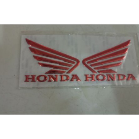 Logo cánh chim honda nhựa xi dẻo gắn xe máy