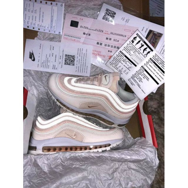 [FULL TAG + BOX] Giày Nike Air Max 97 Full Hồng Phản Quang