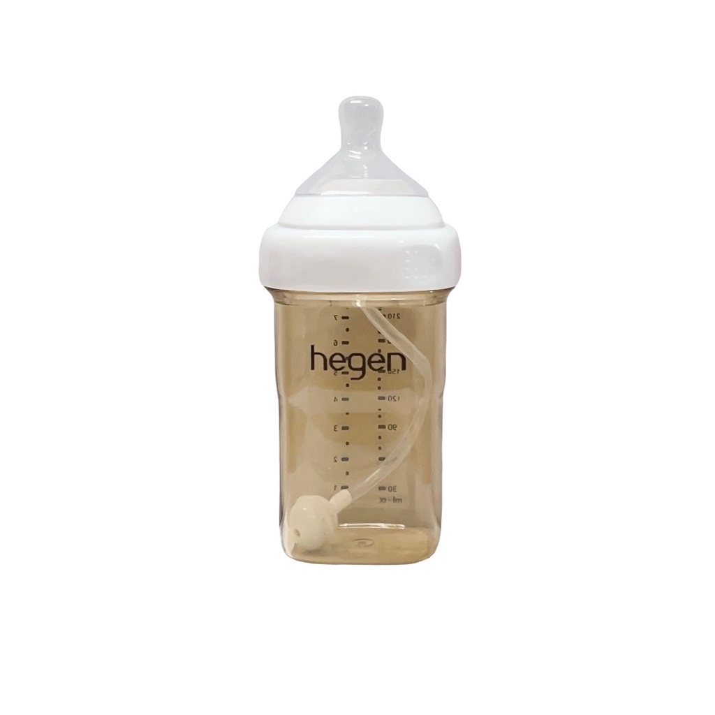 Van chống sặc bình sữa cổ vuông HG P18 - Dây hút chống sặc lắp núm ti cho bé bú mọi tư thế ngồi, nằm